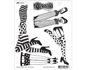 Dyan Reaveley's Dylusions Cling Stamp Collections 8.5&quotX7"-Daddy Long Legs