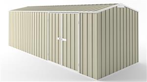 EasyShed D6023 Truss Roof Garden Shed - Smooth Cream