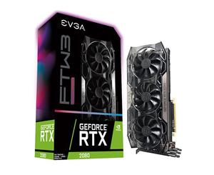 Evga Geforce Rtx 2080 Ftw3 Ultra Gaming 8Gb Gddr6 Icx2 Rgb Led