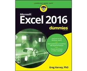 Excel 2016 For Dummies