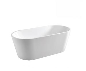 Fienza Empire Freestanding Acrylic Bath 1400mm White FR18-1400