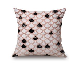 Fish Scales on Cotton&linen Pillow Cover 80697