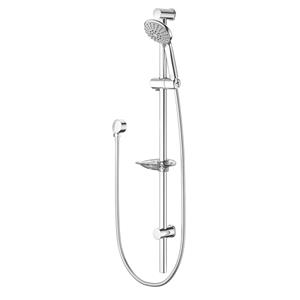 Flexispray WELS 3 Star 7.5L/min Splash 5 Function Rail Shower