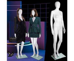 Full Body 175cm Female Mannequin Head Hair Torso Clothes Display Dress Showcase