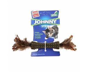 Gigwi Johnny Stick Double Feather With Catnip