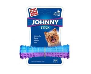 Gigwi Johny Stick Push to Mute Squeaker Purple Blue