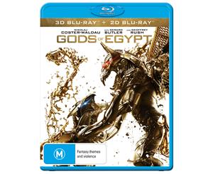 Gods of Egypt 3D Edition with 2D Edition Blu-ray Region B