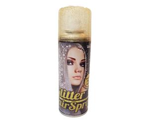 Gold Glitter Hair Spray 85g Great for Parties Dance Groups and Events - Gold