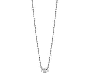 Guess womens Stainless steel Zircon gemstone pendant necklace UBN78038