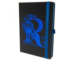 Harry Potter Official Ravenclaw Premium Foil Notebook (Black/Blue) - TA3992