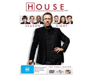 House Season 8 The Final Season DVD Region 4