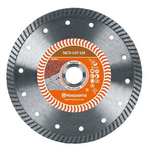 Husqvarna 125mm Turbo Diamond Blade for General Purpose Cutting - TACTI-CUT S35