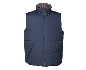 Id Mens Classic Thermal Lined Regular Fitting Sleeveless Vest/Gilet (Navy) - ID246