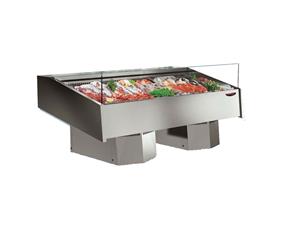 ItaliaCool Serve-over Seafood Display Refrigerated Temperature