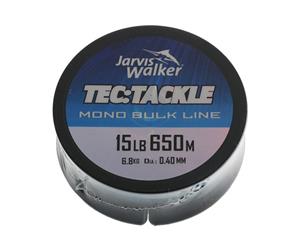 Jarvis Walker Bulk Monofilament Line 1/4lb Spool Blue 650m 15lb