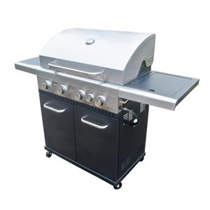 Jumbuck 4 Burner Hooded Stardom BBQ with Side Burner