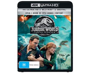 Jurassic World Fallen Kingdom 4K Ultra HD Blu-ray Digital Download UHD Region B