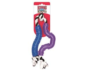 KONG Large Noodlez Knots Double Rope & Squeaker Dog & Puppy Toy