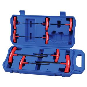 Kincrome 9pce T Handle Imperial Hex Key Set