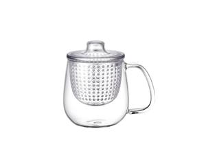 Kinto Unitea Glass Unimug with Infuser Medium 450ml Clear