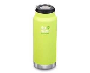 Klean Kanteen TKWide Insulated Drinking Bottle Wide Loop Cap 32oz - Juicy Pear