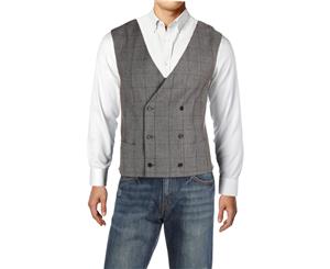 Lauren Ralph Lauren Mens Wool Plaid Vest