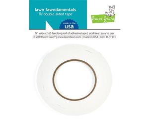 Lawn Fawn Clear Double-Sided Adhesive Tape 1/8 Inch 3mm x 50m