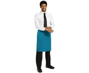 Le Chef Polycotton Waist Apron Teal