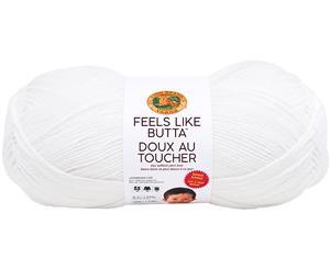 Lion Brand Feels Like Butta Bonus Bundle Yarn-White