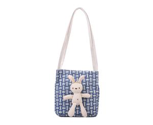 Lovely Rabbit Travel HandBags Storage - Blue