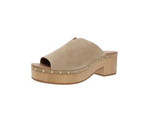 Lucky Brand Womens Suede Platform Clogs