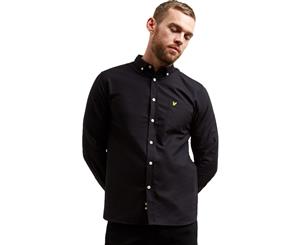 Lyle & Scott Men's Oxford Long Sleeve Shirt Black