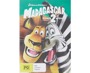 Madagascar Escape 2 Africa DVD Region 4