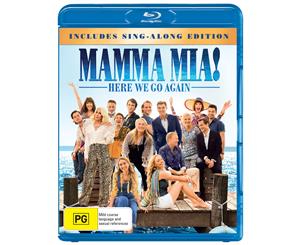 Mamma Mia Here We Go Again with Digital Download Blu-ray Region B