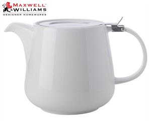 Maxwell & Williams 600mL White Basics Teapot w/ Infuser