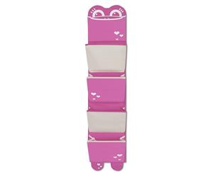 Mess Eaters Hanging Organiser - Pink