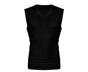 Mey Men 34037 Superior Modal Muscle Fit Tank Vest Top - Black