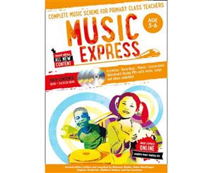 Music Express Book 1 (Book + 2 CDs + DVD-ROM)