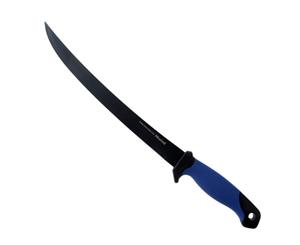 Mustad Fish Boning/Fillet Knife with DuPont Teflon Coating and Sheath 12''