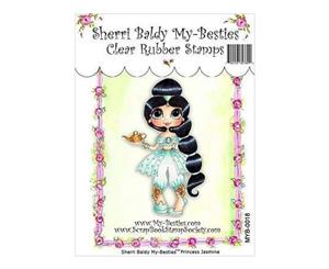 My Besties Clear Stamps 4Inch X6inch Princess Jasmine