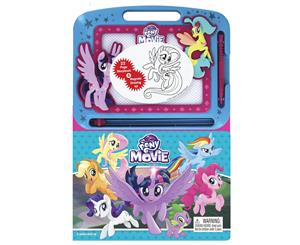 My Little Pony The Movie Learning Book w/ Magnetic Drawing Pad