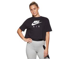 Nike Sportswear Women's Air Short Sleeve Top - Black