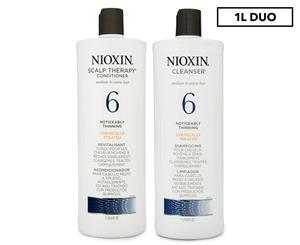 Nioxin System 6 Cleanser & Conditioner Duo