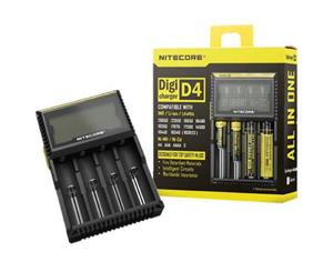 Nitecore D2 D4 Digicharger Lithium Li Ion Battery Charger Smart Electric