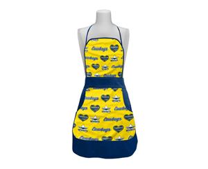 North QLD Queensland Cowboys NRL Retro Ladies Apron Mothers Day Gift Kitchen Cooking BBQ