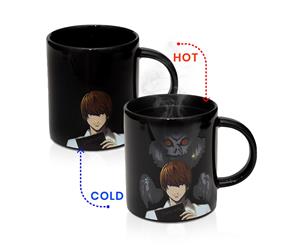 OFFICIAL Death Note Coffee Cup | Heat-Changing 16 Ounce Ceramic Anime Mug