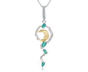 Olivia Yip - Sly Vine Branch Blue Gems Women's Pendant