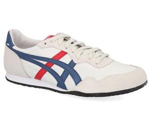 Cheap Onitsuka Tiger Serrano Sneakers Vaporous Grey Dark Blue Red With Reviews Groupspree