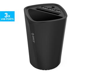 Orico 3 Port Car Charger - Black