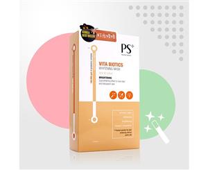 PS Perfect Select Vita Biotics Whitening Mask Brightening 7pcs